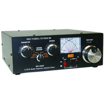 MFJ-962D, HF tuner Wattmeter antenna switch